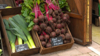 Fresh veg at Church Fenton Community Shop