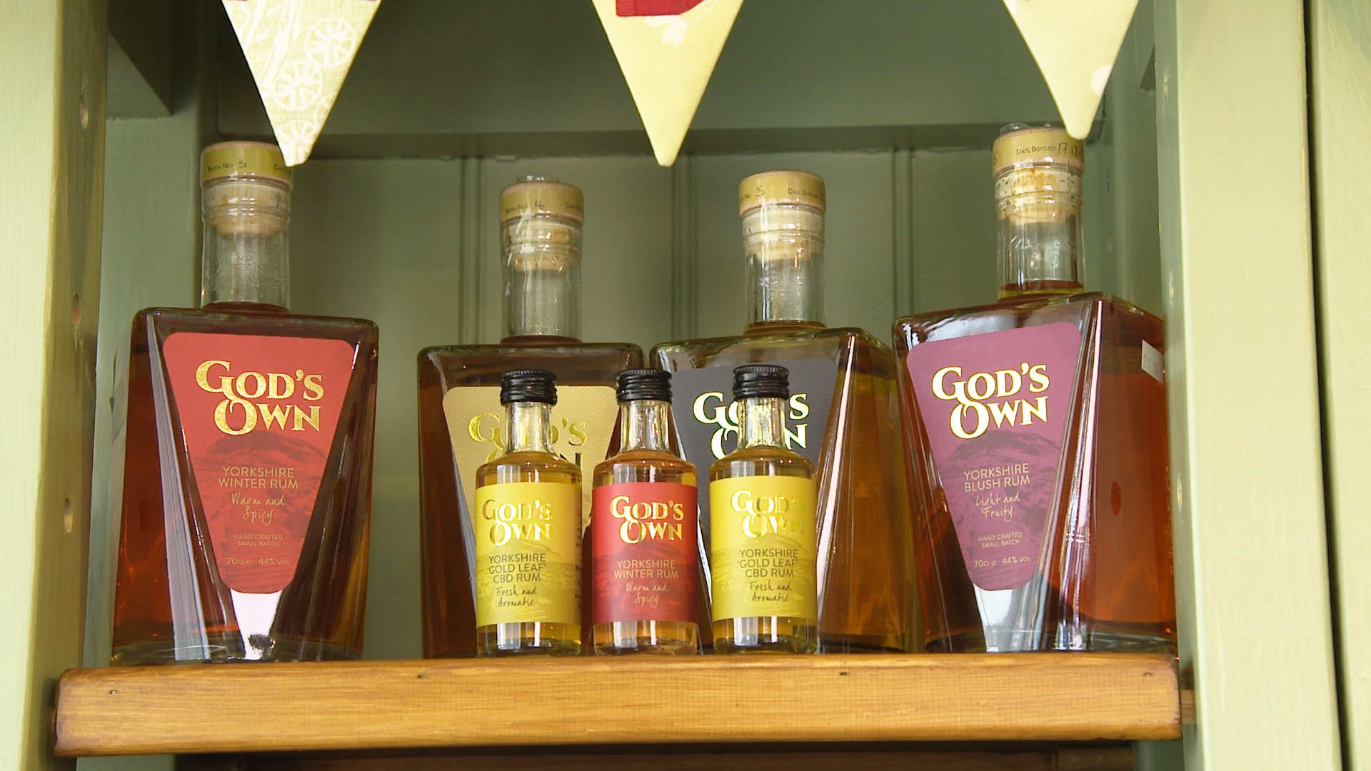 Yorkshire gin in Church Fenton Community Shop
